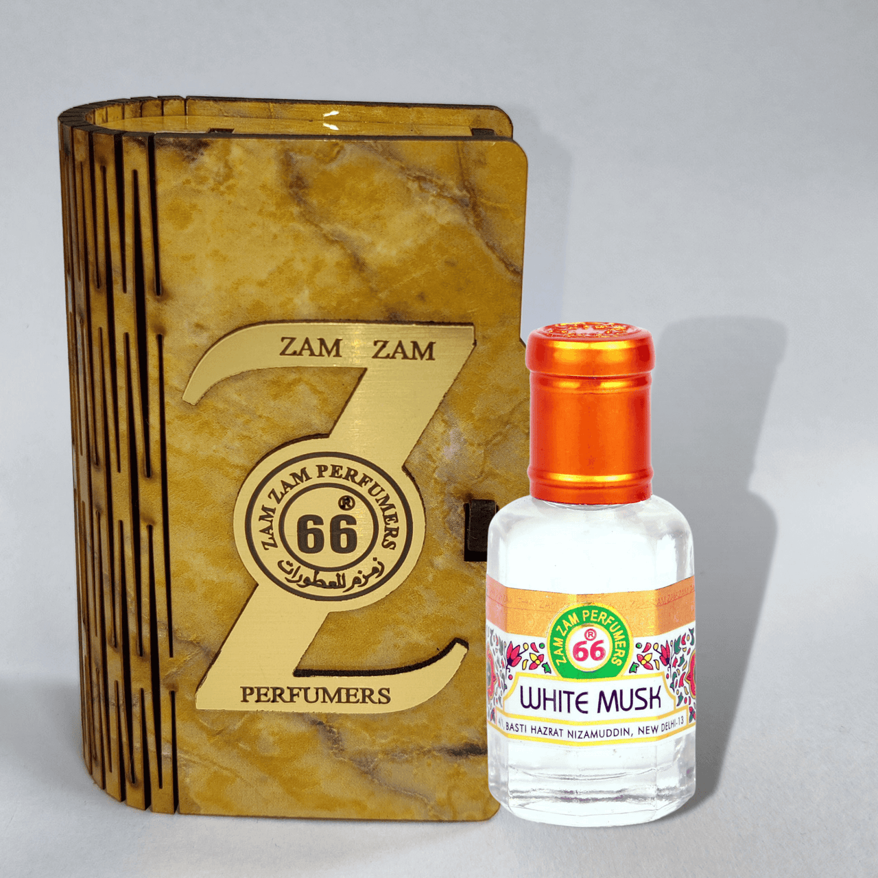 White Musk Zam Zam Attar Perfume Fragrance Oil 12ml