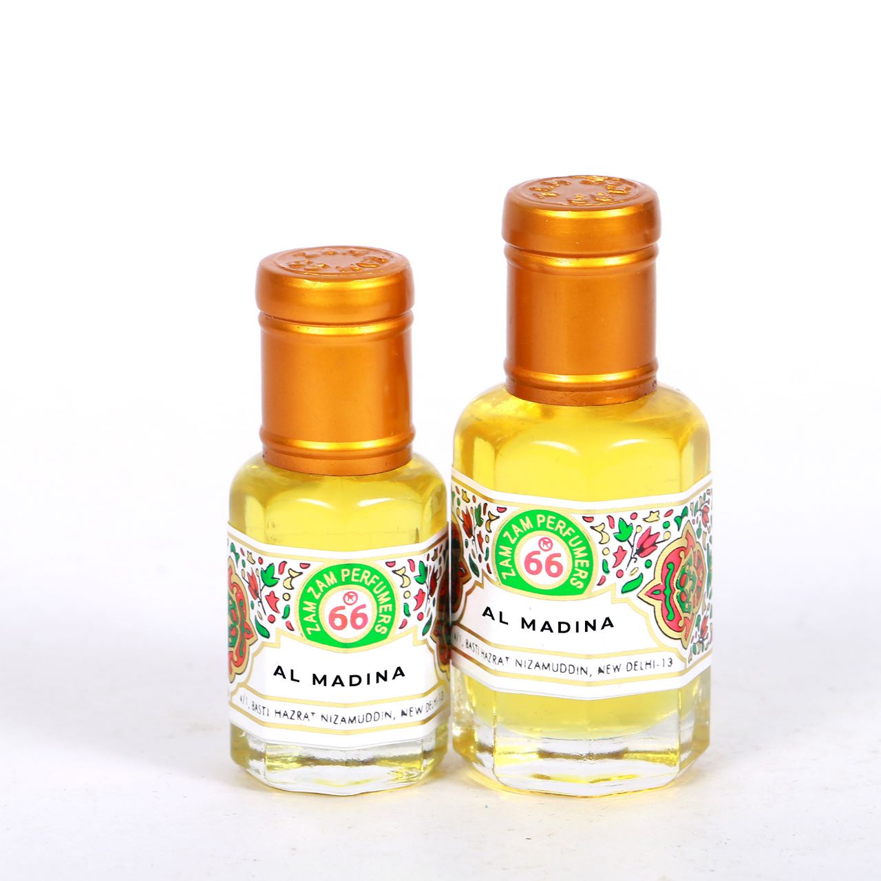 Masculine, Powdery mix with Rose, Long Lasting & Unisex fragrance oil Al Madina by Zam Zam Perfumers